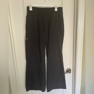Cherokee Petite Black Scrub Pants With Pockets Size Medium